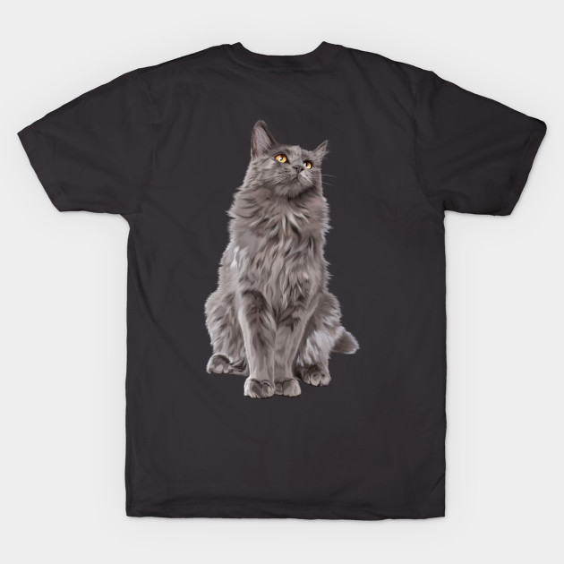 Grey Persian Cat by Markyartshop